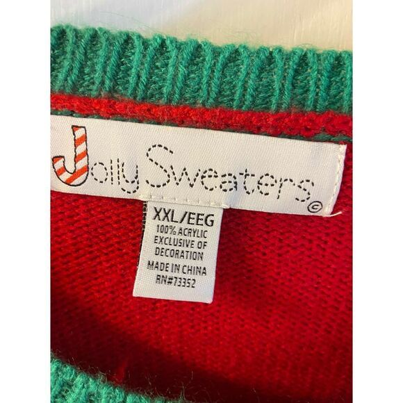 Jolly Sweater Bro “Where’s the Party? Beer. Christmas Moose and  ornaments light - Picture 3 of 6